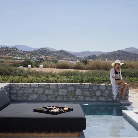 Extraordinary Naxos | Frantz | 6 Bedrooms | 2 Swimming Pools With Floating Sunbeds | 3 Jacuzzis | Sea Views |